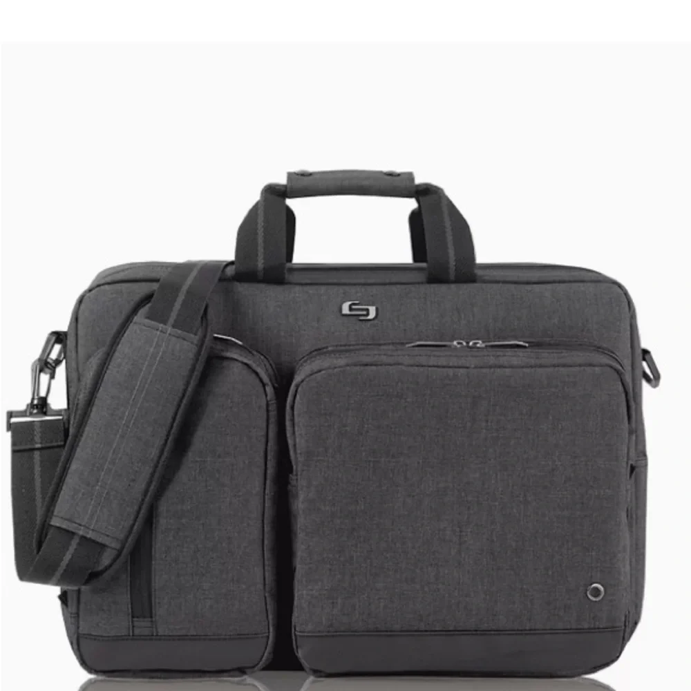 Solo NEW YORK Urban briefcase turns into backpack for easy carrying